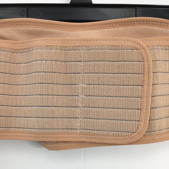 Best Cradle/Azmed Belly Band Set Tan and White Size L/OS EXCELLENT Condition - Picture 3 of 11